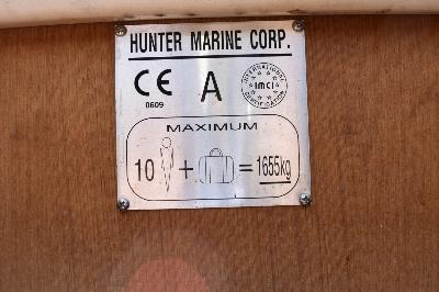 Hunter 380-3 cabine uitvoering